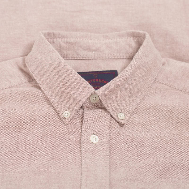 Brushed Oxford Burgundy