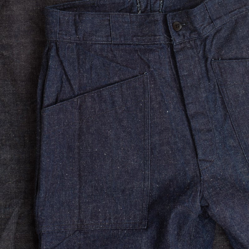 Lot 1231 New Deal Programs Denim Trousers