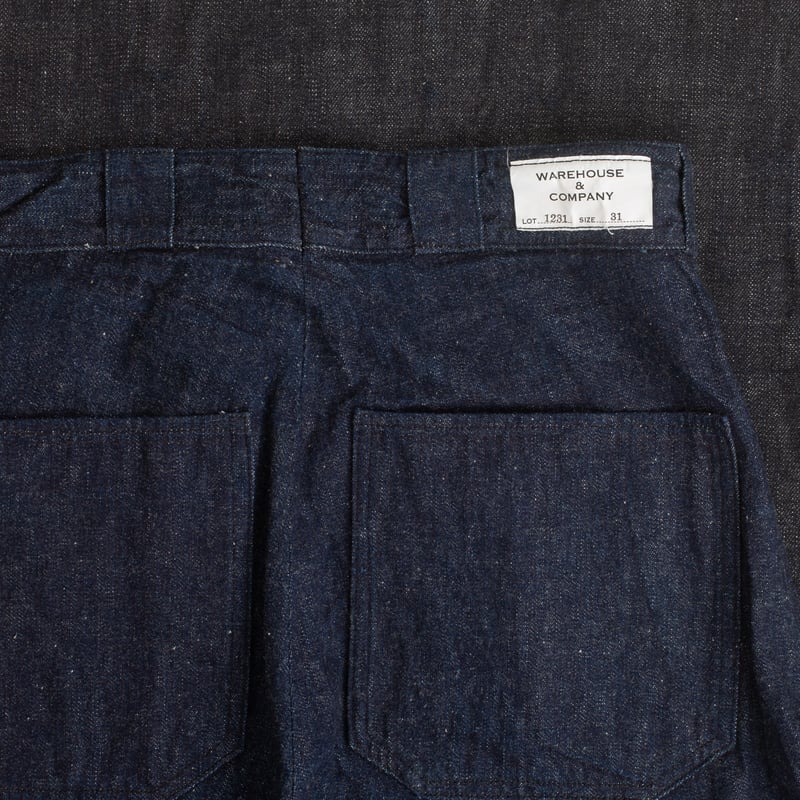 Lot 1231 New Deal Programs Denim Trousers