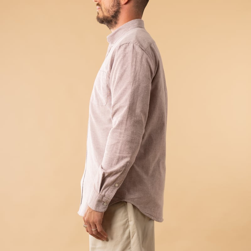 Brushed Oxford Burgundy