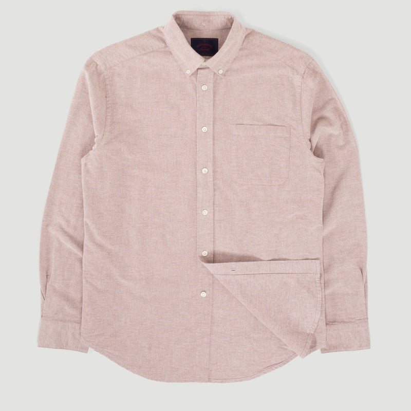 Brushed Oxford Burgundy