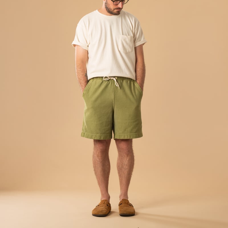 Super Tuck Long Shorts Mods Green