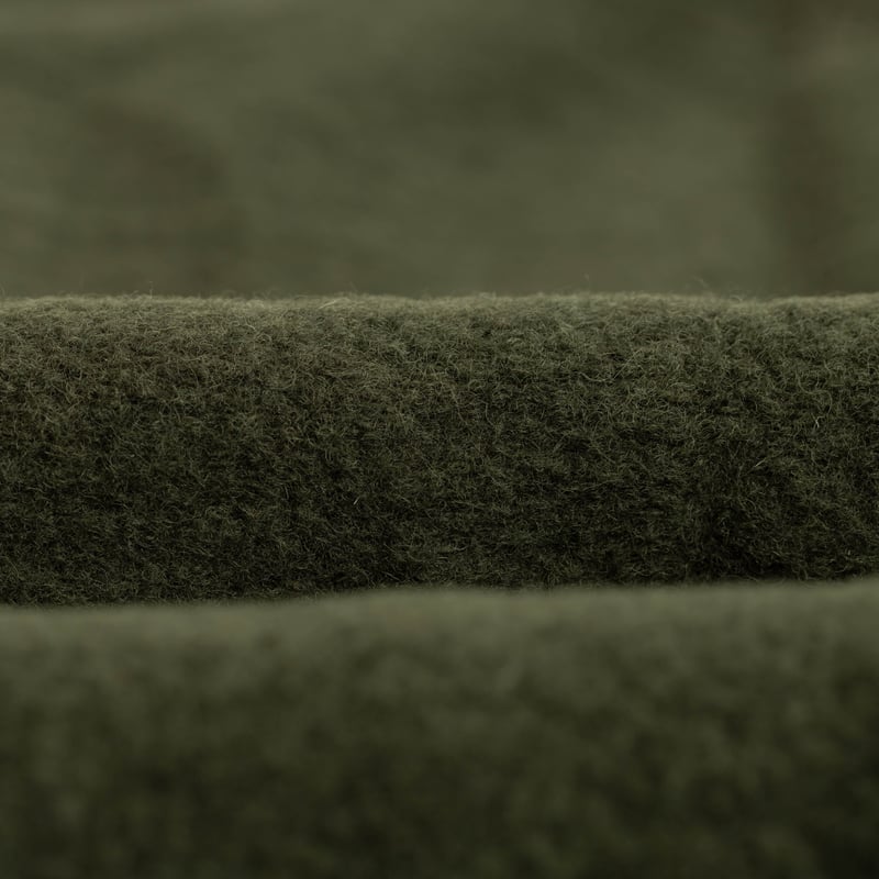 Wool Fleece Field Jacket Olive