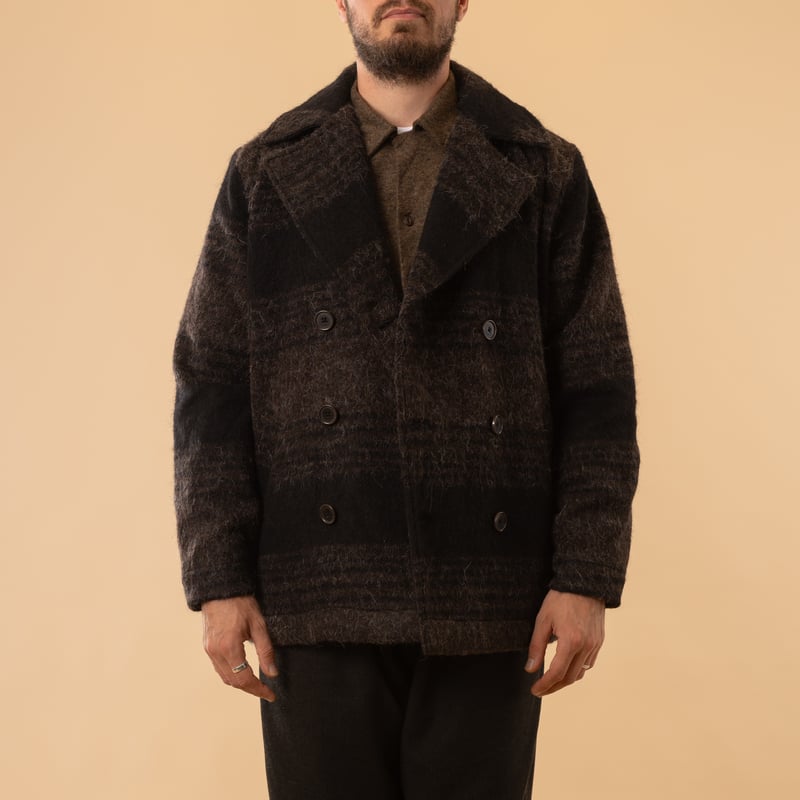 Alpaca Recycled Mix Peacoat Brown/Black