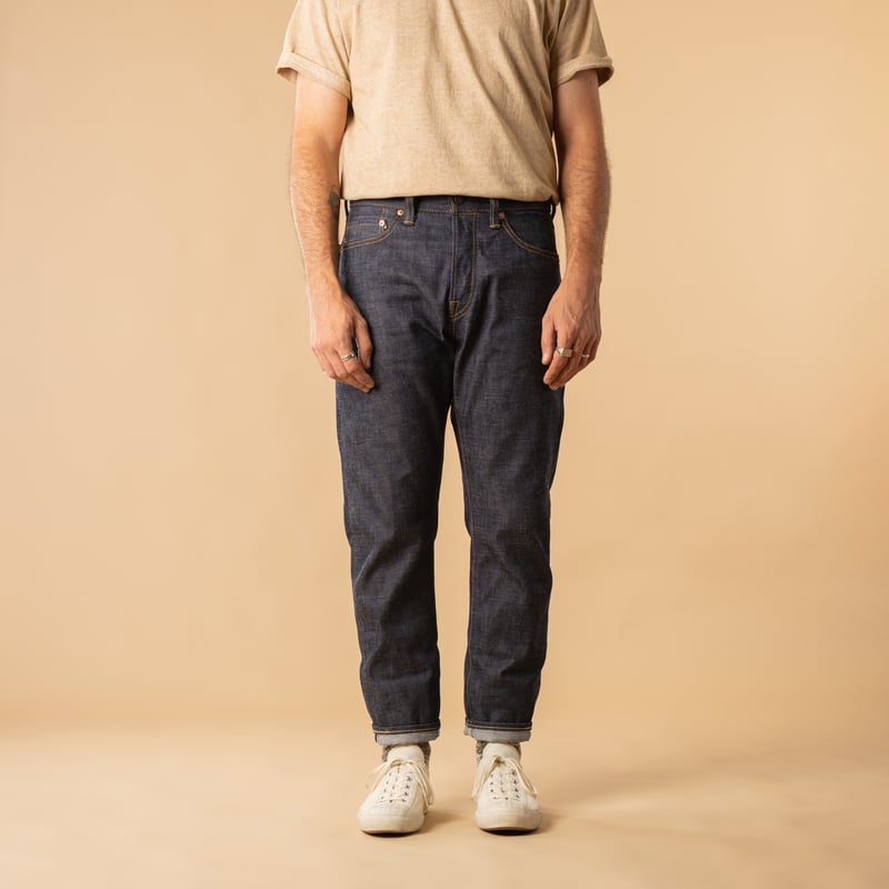 0405-40 High Tapered 14.7oz Legacy Blue Denim