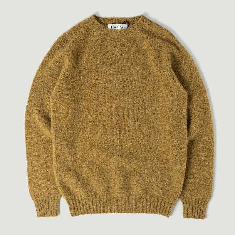 Shaggy Crew Neck in Coriander