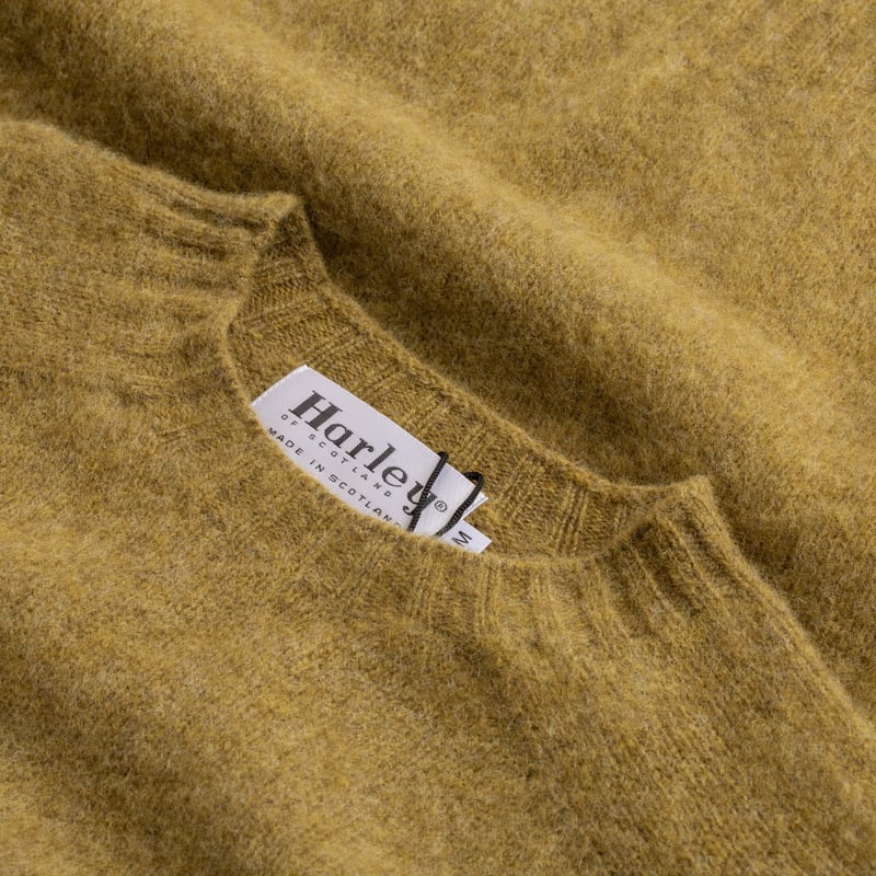 Shaggy Crew Neck in Coriander