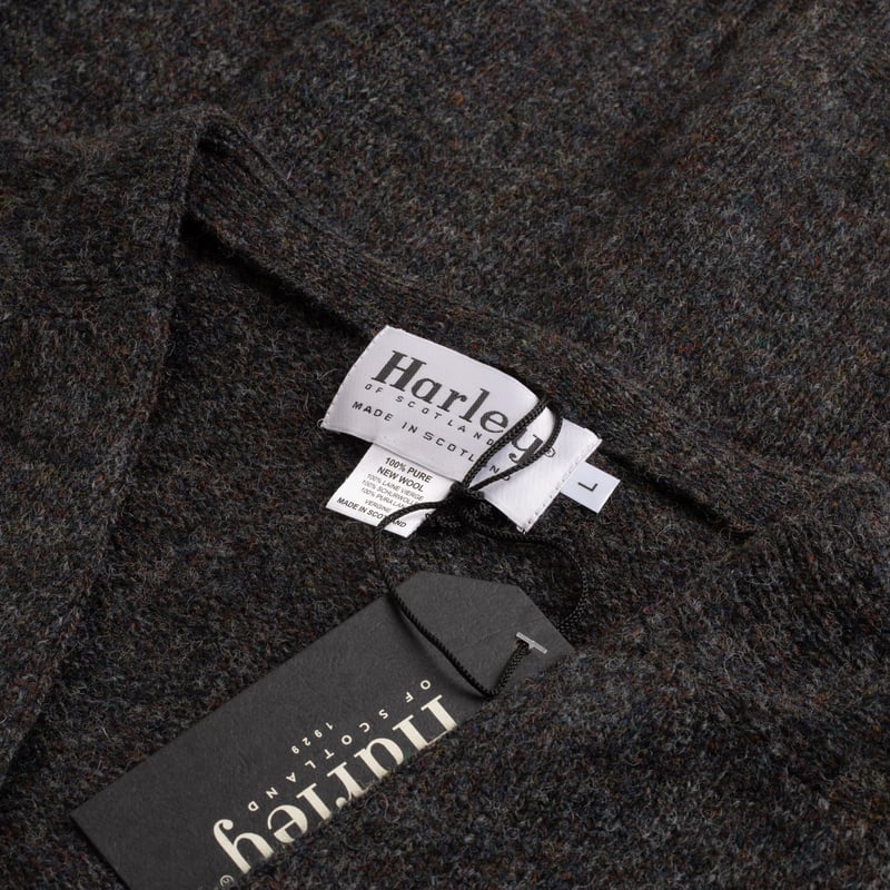 cardigan laine Harley of Scotland flâneurs-smoulder tag