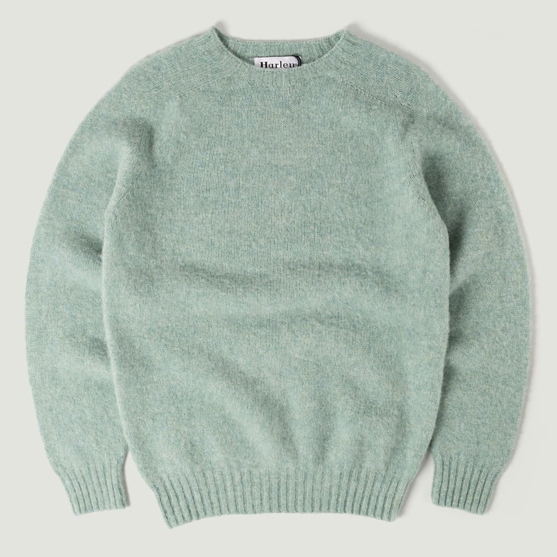 Shaggy wool pull HARLEY OF SCOTLAND in Fauna color