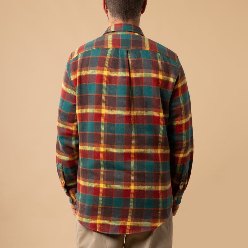 Chemise en coton PORTUGUESE FLANNEL Canto Shirt de dos