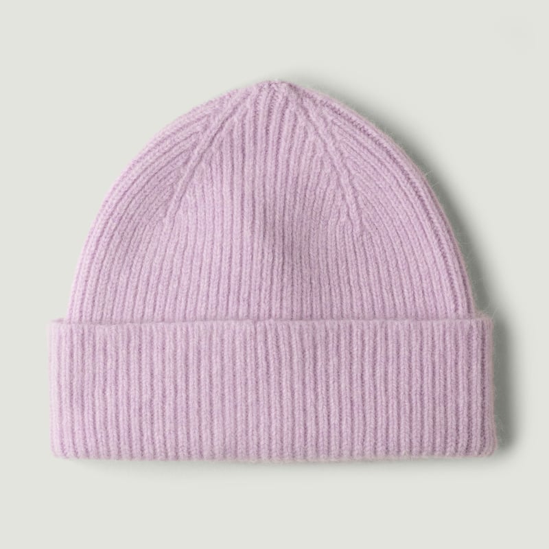 Vignette - bonnet en laine Mackie barra hat couleur french lilac