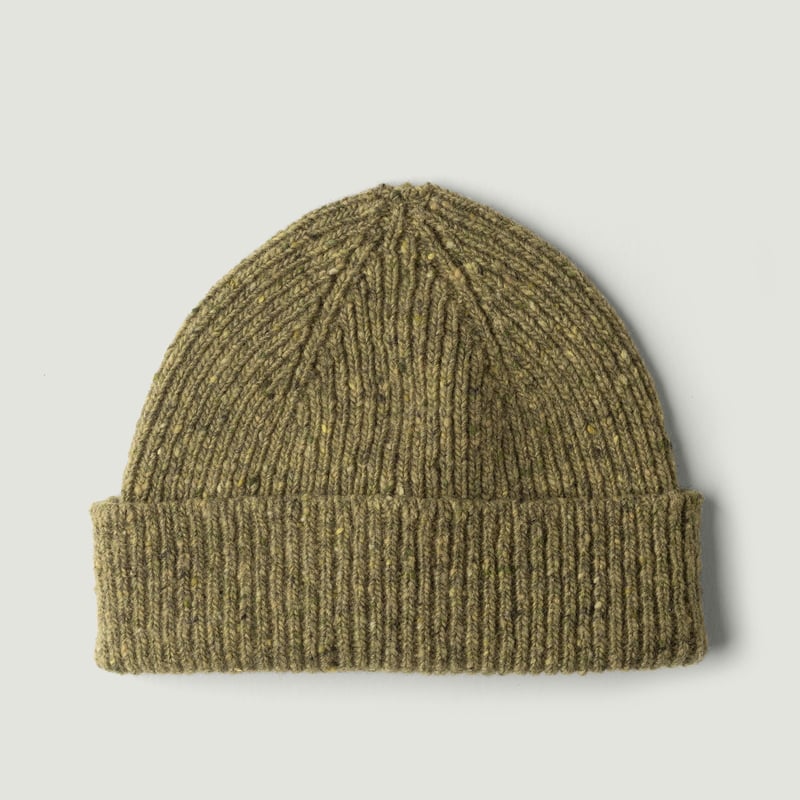 MACKIE Ardara Donegal Hat Wool Beanie in Melvin Color