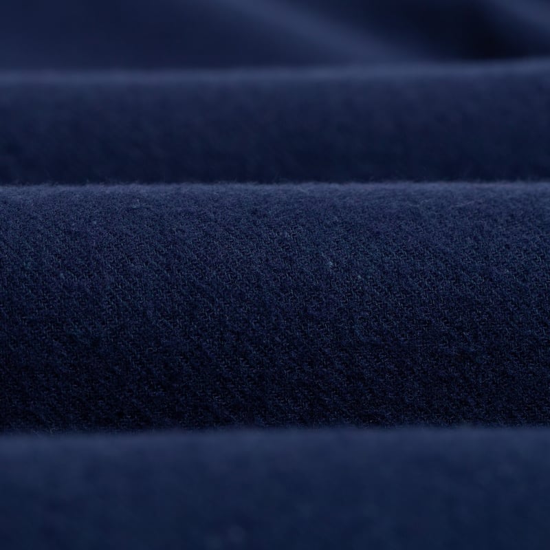 Shirt fabric - loafers - PORTUGUESE FLANNEL - Teca Shirt - Navy - 3