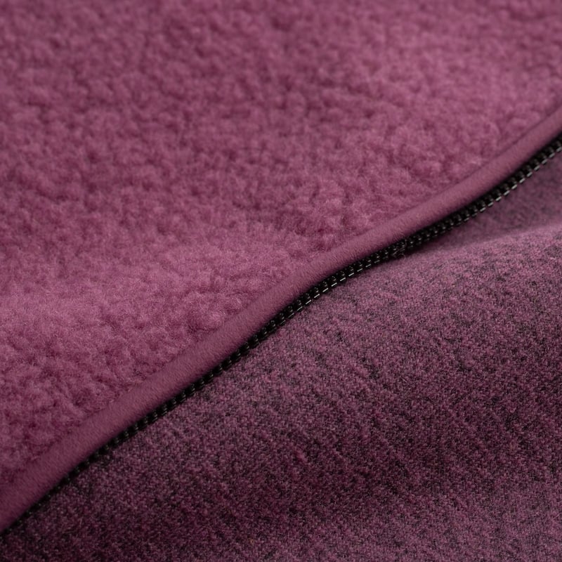 Coldbreaker Wool Flâneurs - Pepitko Ultralight Sleeveless Wool Jacket - French Purple (1)