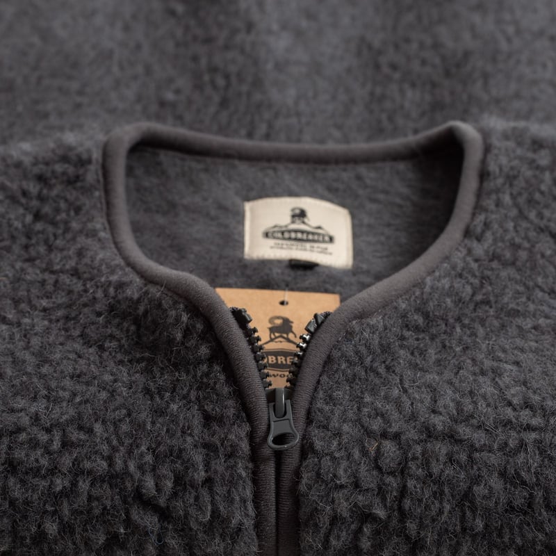 Coldbreaker Sleeveless Wool Vest - Pepitko Steel