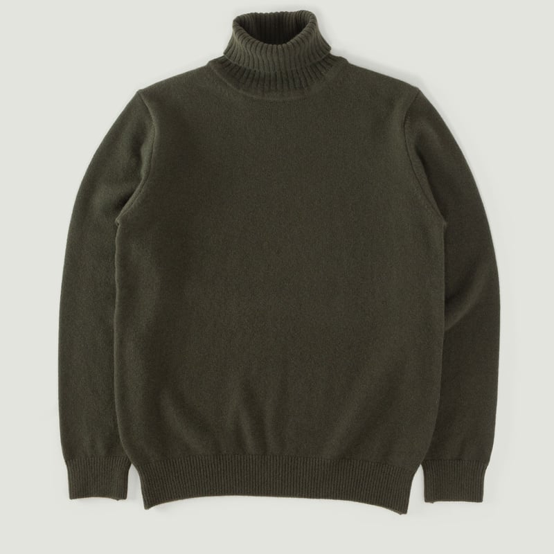 Stickers-Wanderers-Mooncastle-Japanese-Sweater-Wool-and-Cashmere-Turtleneck-moss-green