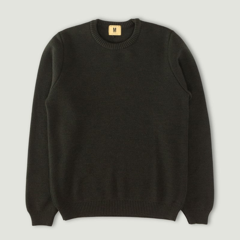Youri Round Neck Sweater in Khaki