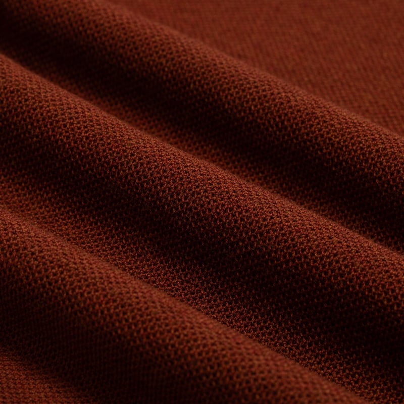 Wool Flâneurs Sweater - NITTO KNITWEAR Youri - Brick Color