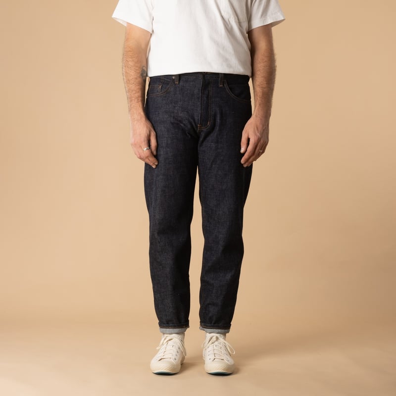 Jeans - NAKED & FAMOUS - EasyGuy fit - Blue Wave Selvedge - front view