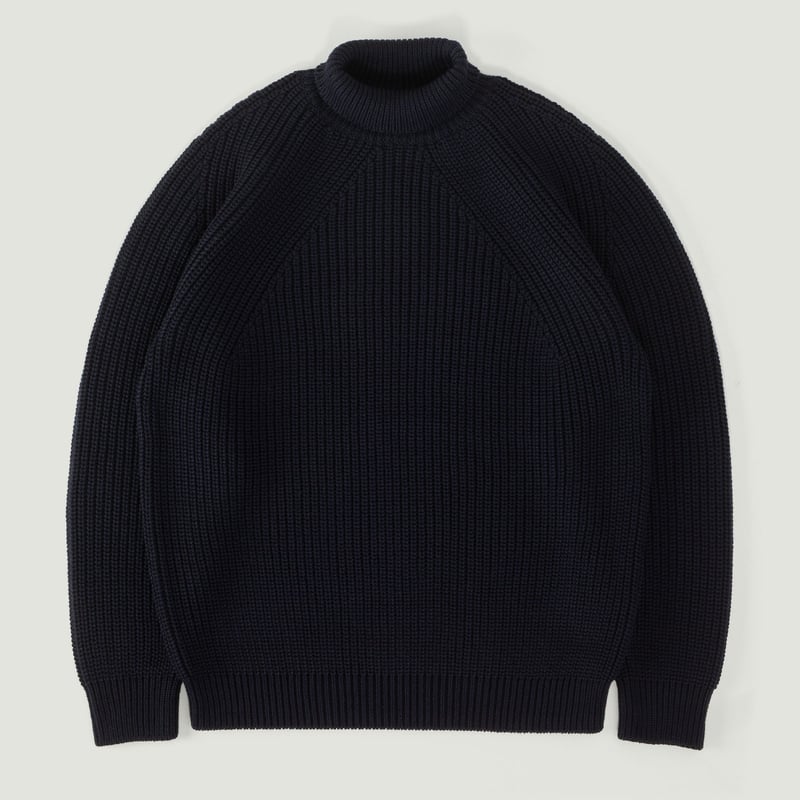 Vignettes-flâneurs-pull-BATONER-Signature-Turtle-Neck-Navy