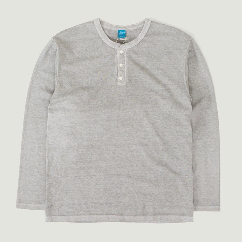 GOOD-ON-flâneurs-teeshirt henley manches longues P-ash