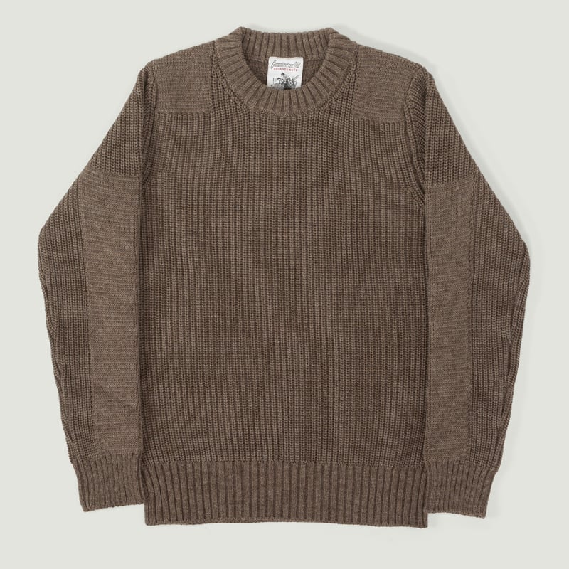 Vignette-flâneurs-SNS-HERNING-pull-Pull Rank III Terra Brown