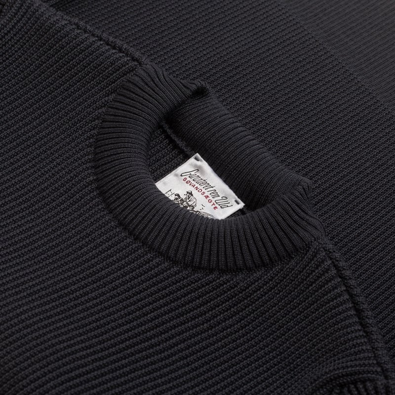 Flâneurs SNS Henring Sweater fw24 - FENDER-III Sweater in Storm Grey