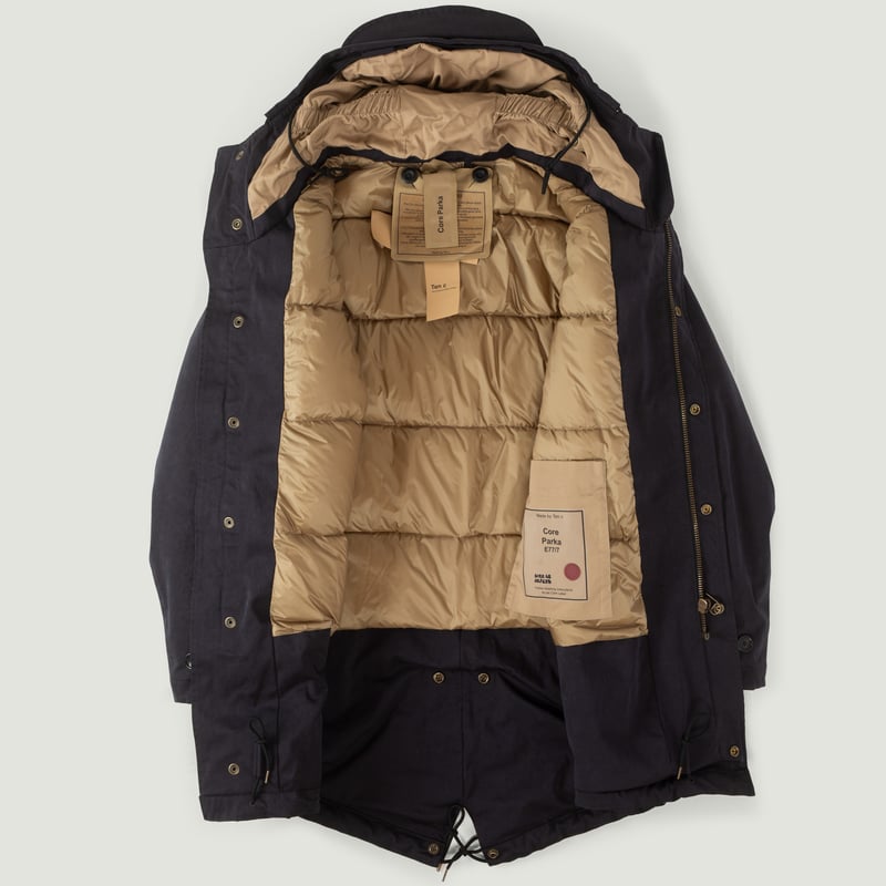 image ouverte flâneurs-TENC-Core-Down-Parka-Navy
