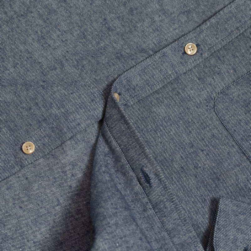 Image of flâneurs in a Portuguese Flannel shirt, FW24 collection.