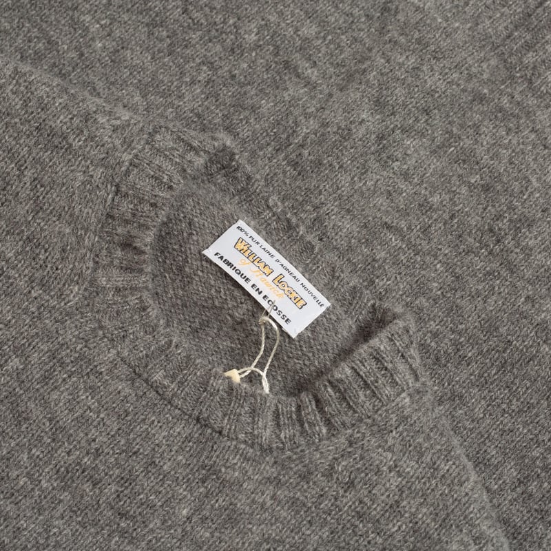 Pull Supersoft Lambswool "Aryan" MedGrey