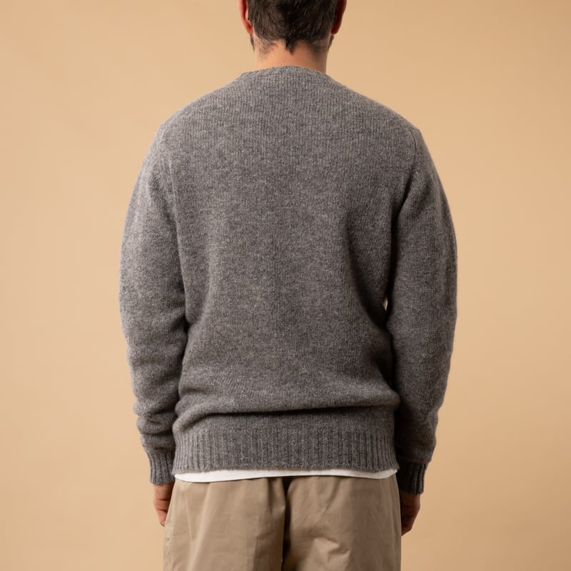 Pull Supersoft Lambswool "Aryan" MedGrey