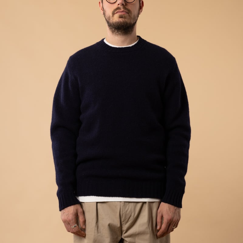 Pull Supersoft Lambswool "Aryan" New Navy