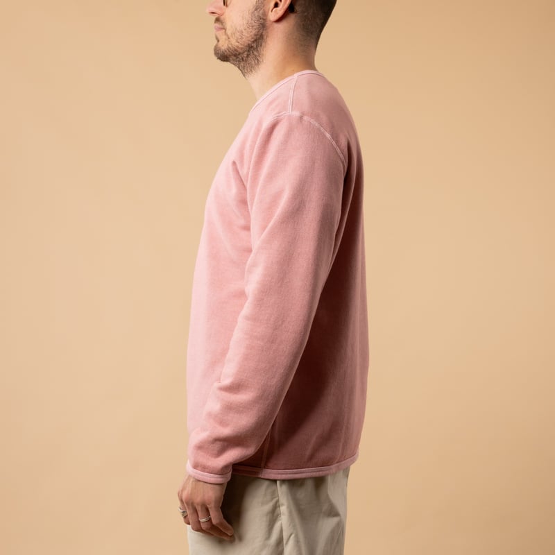 Good On Sweatshirt Long Sleeves P-Coral Side Profile