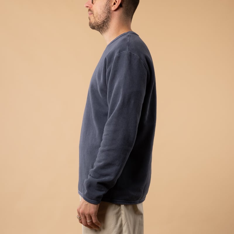 GOOD-ON-flaneurs-crew-sweat-p-navy_side profile