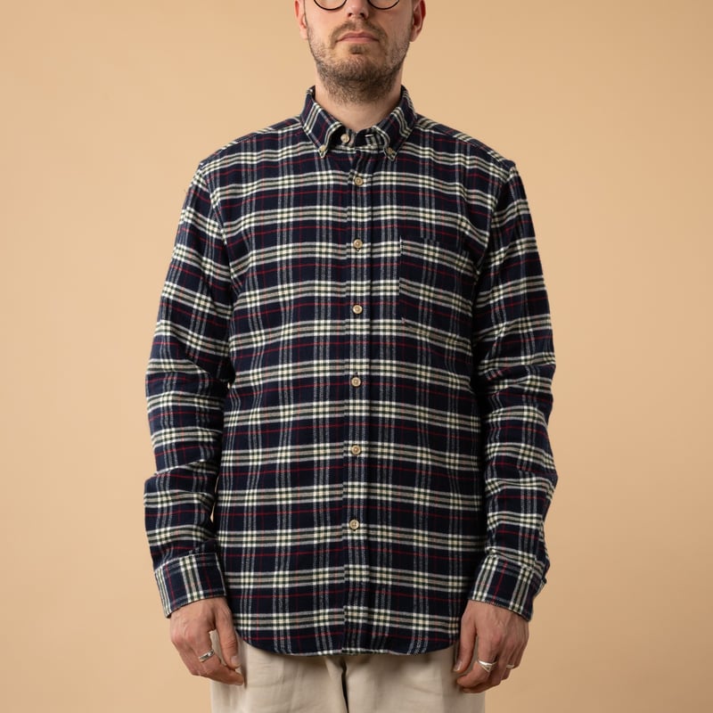 PORTUGUESE-FLANNEL-flaneurs-chemise-Lamo Shirt de face