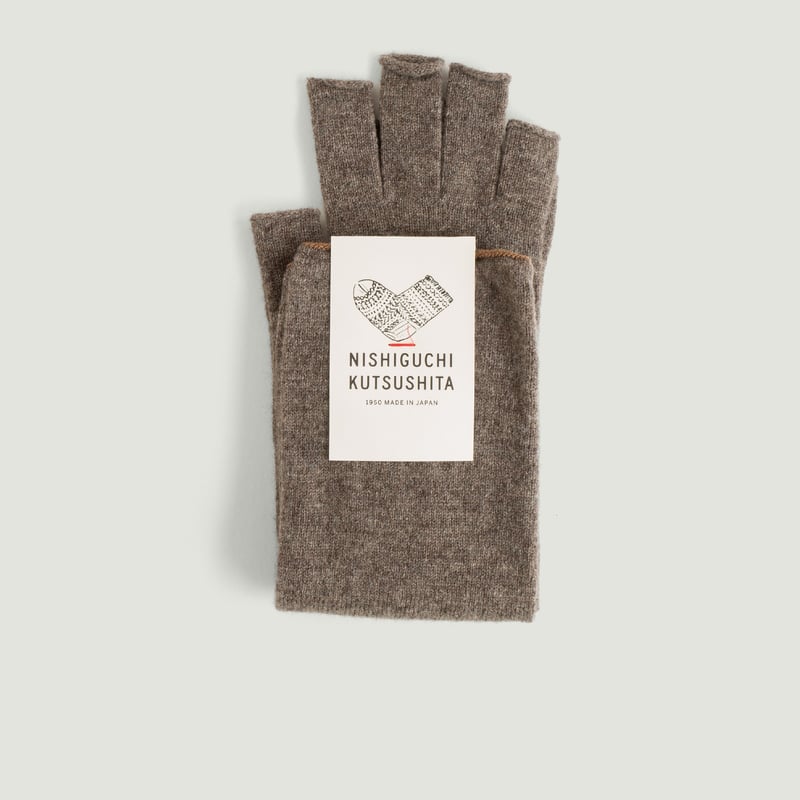 Vignette-flaneurs-NISHIGUCHI-KUTSUSHITA-Wool-100%-Arm-Warmers-brown.jpg