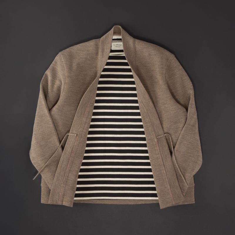 Le Minor x Flâneurs Marinière Loose Noir/Écru