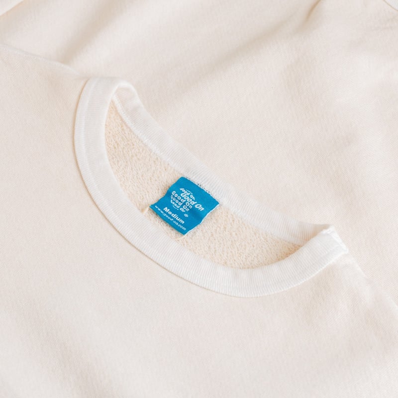GOOD-ON Long Sleeve Sweatshirt - Natural Color