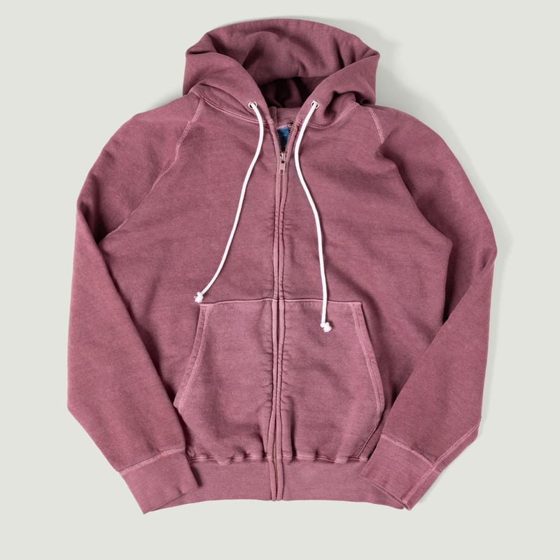 GOOD-ON-flâneurs-Raglan-Zip-Hood-Sweat-P-Azuki