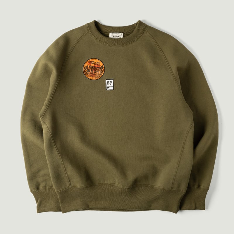 vignette-flâneurs-XX-DEVELOPMENT-SURE-MFG-Awesome-Crewneck-Sweatshirt-highland-green