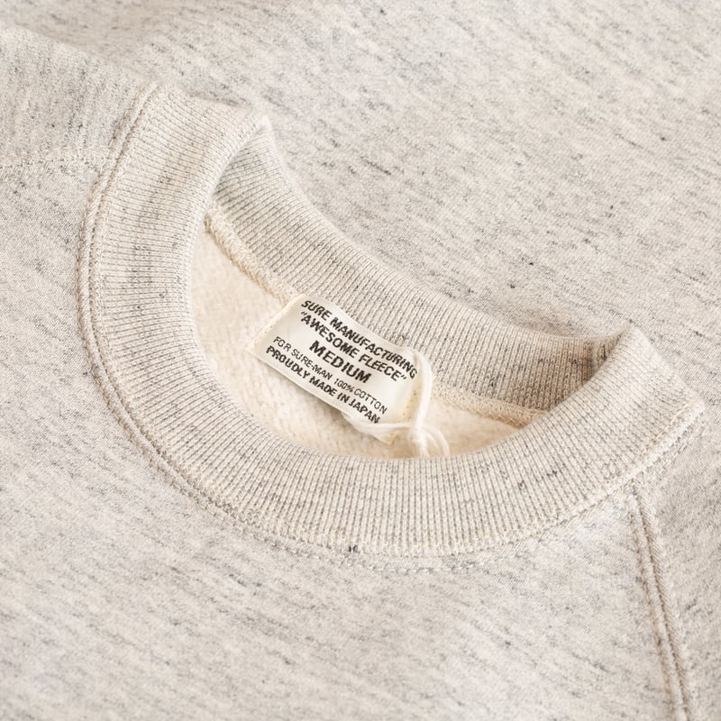 Flâneurs XX Development Sure MFG Awesome Crewneck Sweatshirt Silverado (2)