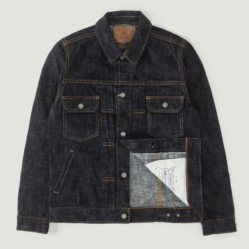 vignette-flâneurs-veste-type-II-Pure-Blue-Japan-fw24