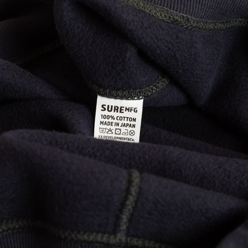 "SURE MFG" Awesome Crewneck Sweatshirt Navy
