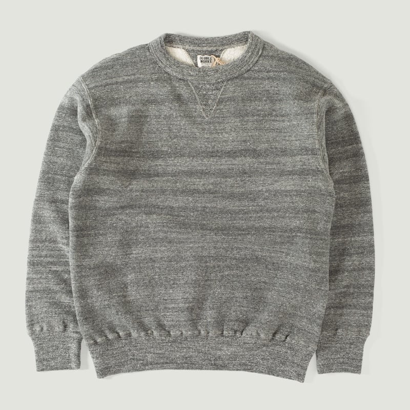 vignette-flâneurs-DUBBLE-WORKS-Sweatshirt-Loop-Wheel-heather-charcoal