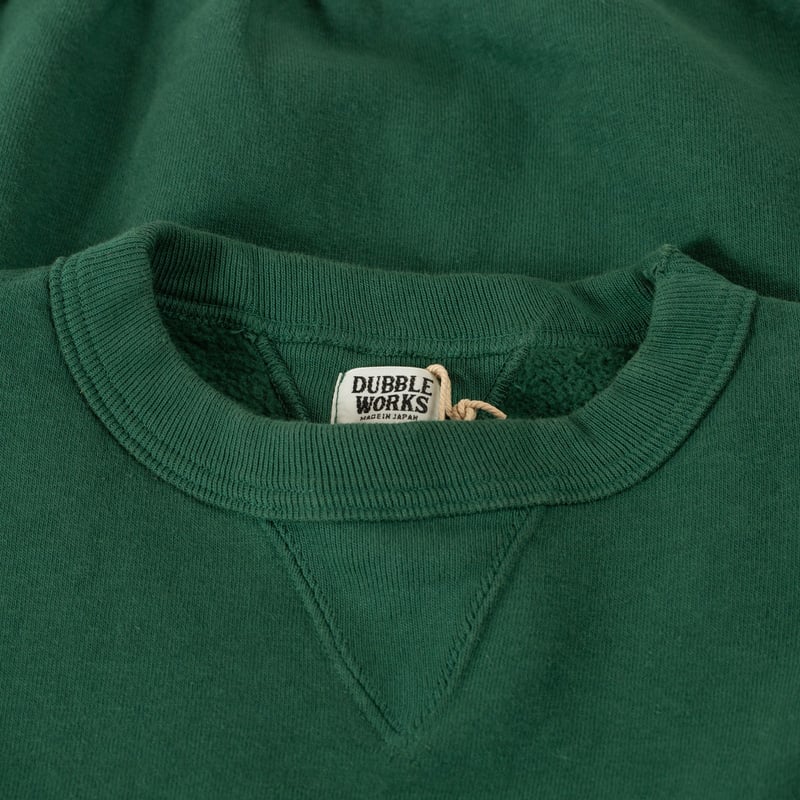 11oz Tsuriami Loopwheel Sweatshirt Green