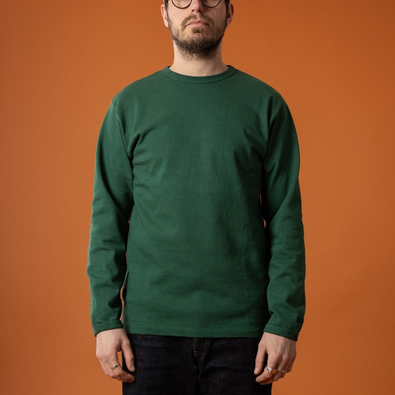 Heavyweight Long Sleeve Tee Green