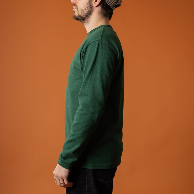Heavyweight Long Sleeve Tee Green