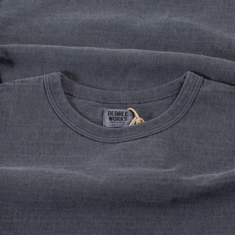 image détail col flâneurs-teeshirt-épais-dubbleworks-HEAVY-WEIGHT-LONG-sleeve-pd-navy (2)