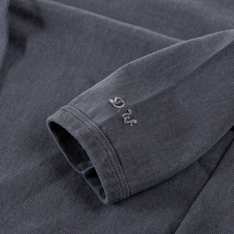 Image Detail: Flaneurs, Heavy-Weight Long Sleeve T-shirt, Dubbleworks, PD Navy (1)