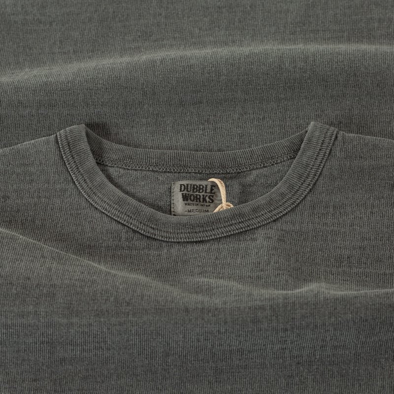 image détail col flâneurs-teeshirt-épais-dubbleworks-HEAVY-WEIGHT-LONG-sleeve-pd-black (1)